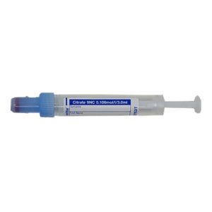 S-Monovette® Citrate 9NC 0.106 mol /l 3,2%, 3 ml, bouchon bleu