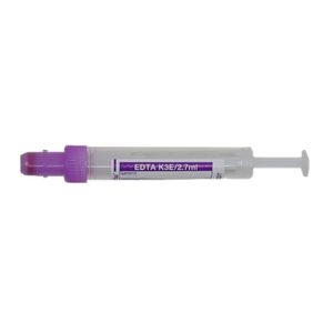 S-Monovette® EDTA K3E, 2,7 ml, bouchon violet