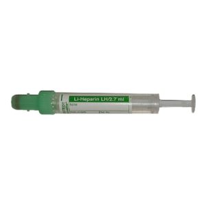 S-Monovette® Héparine de lithium LH, 7,5 ml, bouchon vert
